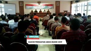 Ini persiapan arus mudik lebaran 2019, Rakor Polres Sumedang