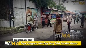 Selain Cara Stasioner, Operasi Yustisi Polsek Kasokandel Digelar Secara Mobile