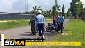 Maksimalkan Implementasi PPKM, Lanud Sugiri Sukani Gelar Operasi Yustisi