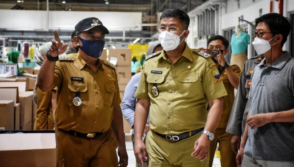 Dua Industri di Cimanggung Sumedang Di Ontrog Wabup Erwan