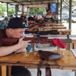 Pecinta Menembak di Majalengka, Menggelar Nagbuburit Sambil Berlatih