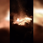 Menjelang Sahur, Sebuah Rumah di Sumedang Ludes Terbakar