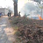 Lahan Perkebunan di Cimalaka Terbakar, Api Diduga dari Pembakaran Sampah, JurnalSuma