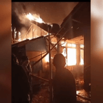 Rumah Panggung di Cimanggung Ludes Terbakar, 2 Terdampak, JurnalSuma