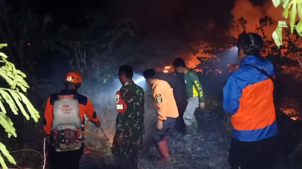 Empat Hektar Lahan di Majalengka Terbakar, JurnalSuma