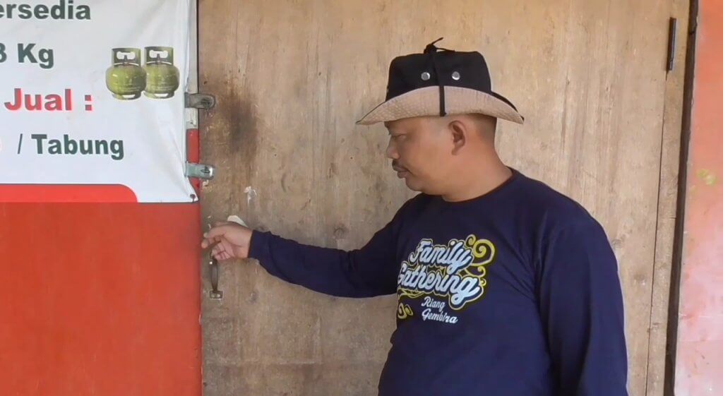 150 Tabung Gas Elpiji Raib Digondol Maling dalam Sepekan, Aksi Pelaku Terekam CCTV, JurnalSuma
