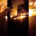 Rumah Terbakar, Seorang Kakek Meninggal Dunia Usai Terjebak di Dalam Rumah, JurnalSuma