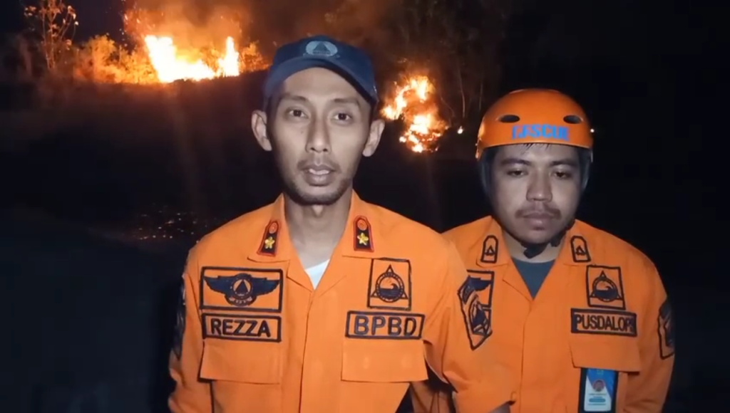 Empat Hektar Lahan di Majalengka Terbakar, JurnalSuma