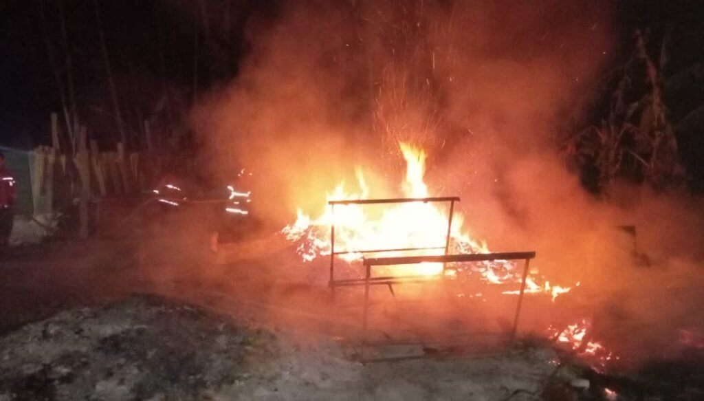 Penggergajian Kayu di Paseh Terbakar, Pemilik Rugi Jutaan Rupiah, JurnalSuma