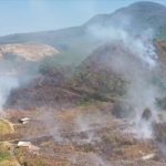 TPSA Cibeureum dan Area Hutan di Kaki Gunung Tampomas Terbakar, JurnalSuma
