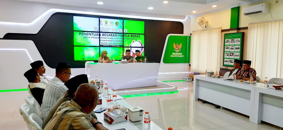 BAZNas Sumedang Tetapkan Besaran Zakat Fitrah Tahun 1445 H Rp 40.000, Jurnal Suma