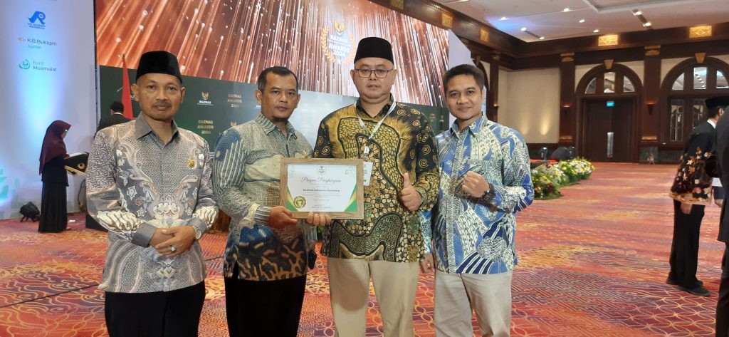 BAZNas Sumedang Kembali Raih Dua Penghargaan Prestisius