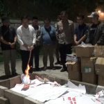 KPU Sumedang Musnahkan 11.322 Surat Suara Rusak Atau Kelebihan, Jurnal Suma
