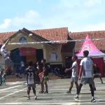 30 Tim Belaga dalam Turnamen Bola Voli Antar SMP dan MTS di SMAN Conggeang