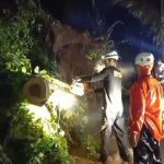 Jalur Alternatif Mudik Sumedang-Garut Tertutup Longsor dan Pohon Tumbang