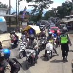 Jalur Menuju Kawasan Wisata Jatigede Padat Merayap, Petugas Kewalahan Mengurai Kemacetan