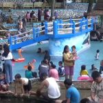 Libur Lebaran, Ribuan Pengunjung Padati Wisata Mata Air Cigirang