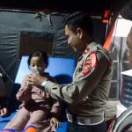 Kelelahan Usai Liburan di Jatigede, Seorang Anak Ditangani Petugas Posko Kesehatan Mudik 2024