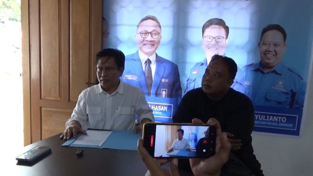 DPD PAN Sumedang Akui Kecolongan Kadernya Terjerat Korupsi