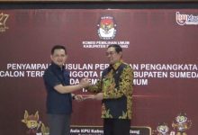 Ini Pesan Pj Bupati Kepada Calon Anggota DPRD Sumedang Terpilih