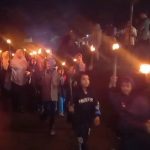 Meski Sempat Diguyur Hujan, Ribuan Warga se-Desa Mekarjaya Antusias Ikuti Pawai Obor