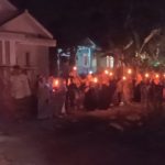 Warga RW 03 di Desa Mekarjaya Gelar Pawai Obor Sambut Maulid Nabi Muhammad SAW