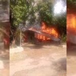 Rumah Semi Permanen di Tomo Ludes Terbakar, Kerugian Capai Rp 150 Juta