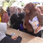 Gerakan Pangan Murah di Alun-alun Sumedang Diserbu Warga