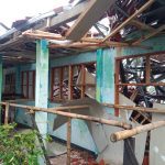 Atap Dua Ruangan SMP Negeri 1 Sindangwangi Majalengka Ambruk