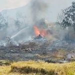 Kebakaran Lahan di Jatinangor Sumedang, Warga Panik Api Mendekati Permukiman