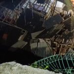 Dapur Rumah Warga di Jatihurip Rusak Tertimpa TPT Longsor