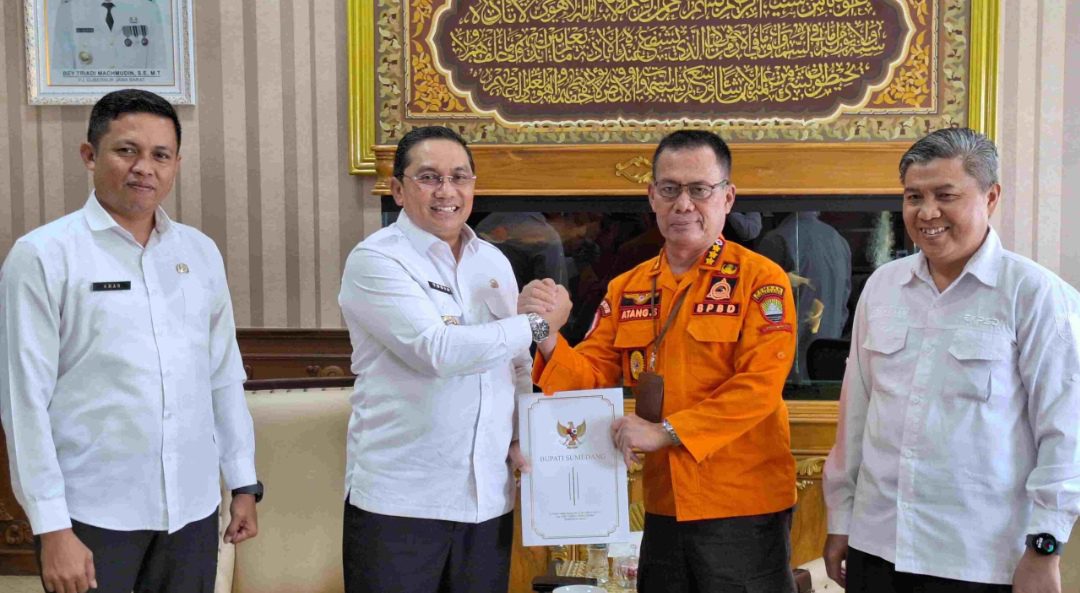 BPBD Sumedang Naik Status Jadi Tipe A, Atang Sutarno Resmi Jabat Plt Kepala Pelaksana