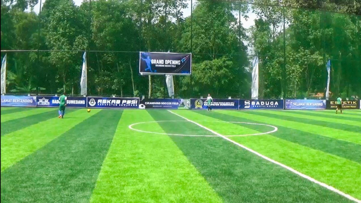 Cikandung Soccer Field Resmi Dibuka, Jadi Fasilitas Olahraga Baru di Sumedang