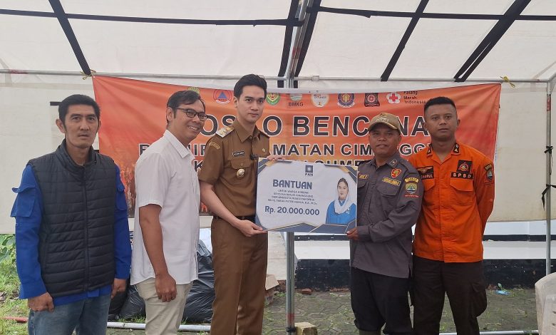 Pemkab Sumedang Terima Bantuan Penanganan Banjir dari Wakil Ketua MPR RI dan Anggota DPR RI