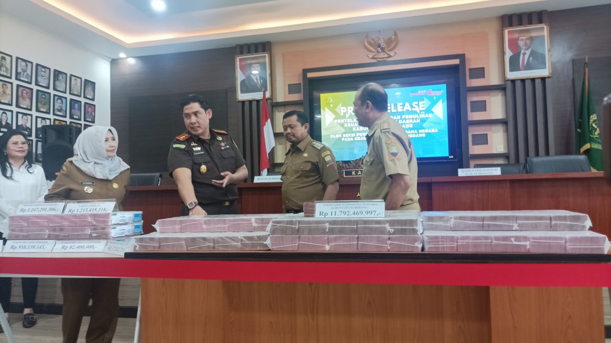 Kejari Sumedang Selamatkan Keuangan dan Aset Daerah Rp 57 Miliar