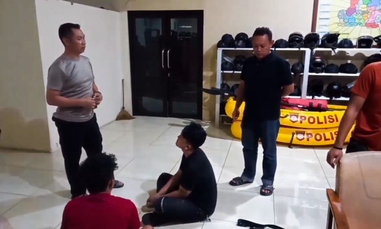 Dua Pelaku Pemalakan Pedagang di Alun-alun Sumedang Diciduk Polisi