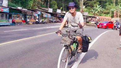 Hindari Macet, Nurdin Pemudik Asal Kuningan Pilih Naik Sepeda Saat Arus Balik Lebaran