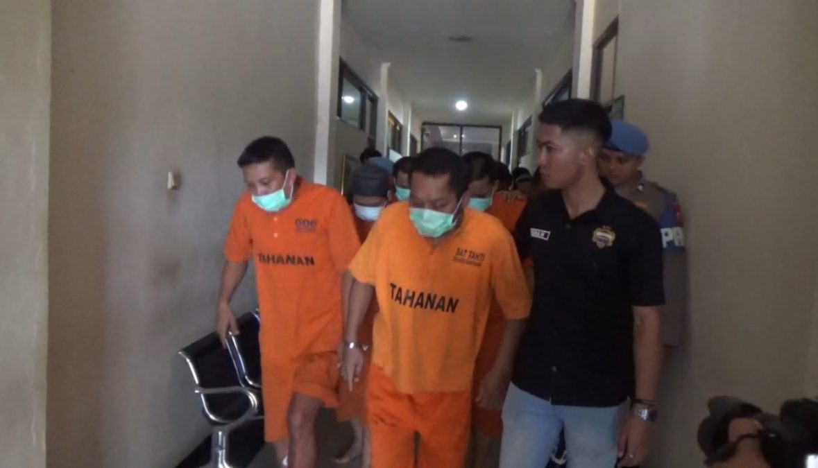 Polres Sumedang Ungkap Sindikat Curanmor Lintas Kabupaten, 8 Pelaku dan 16 Motor Diamankan