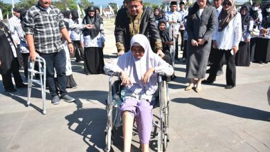 Peringati Hardiknas, Baznas Sumedang Salurkan Bantuan untuk Penyandang Disabilitas
