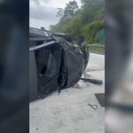 Mobil Rombongan RSUD Cirebon Terbalik di Tol Cisumdawu, 7 Orang Luka-Luka