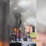 Diduga Korsleting Listrik, Ruko di Cipacing Sumedang Ludes Terbakar