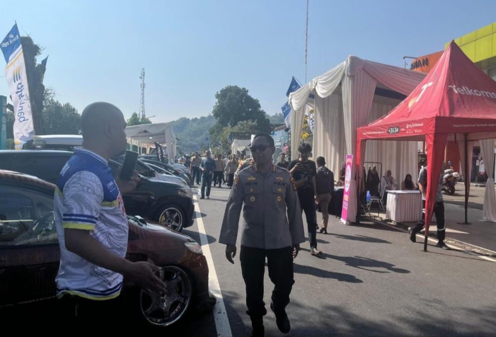 Rayakan HUT Bhayangkara ke-79, Sumedang Auto Festival Tampilkan 130 Mobil Modifikasi