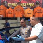 Polres Sumedang Bekuk Komplotan Curanmor, Empat Diantaranya Residivis