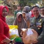 Kodim 0610 Sumedang Beri Penghormatan kepada Pejuang, Bagi Sembako di Hari Kemerdekaan