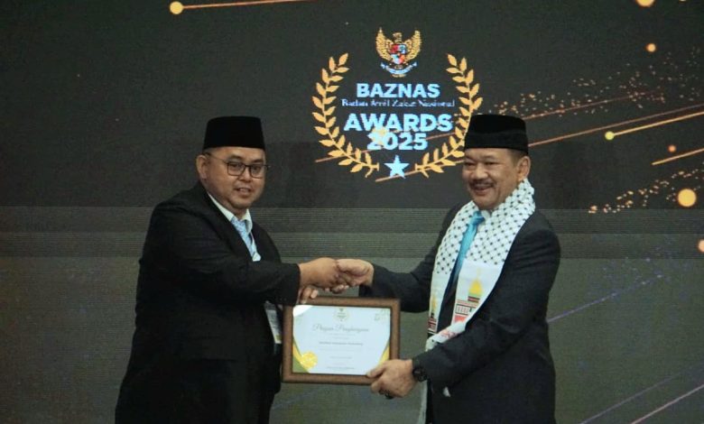 Baznas Sumedang Raih Dua Penghargaan Bergengsi di Baznas Award 2025