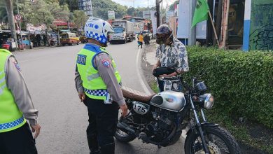 Operasi Gabungan di Sumedang, Knalpot Bising dan Surat Tak Lengkap Jadi Sasaran