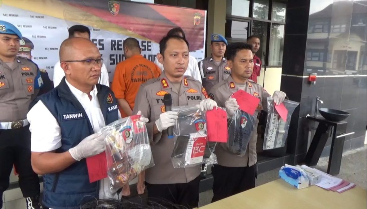 Pelaku Pencurian di Sumedang Racuni Korban Lalu Rampas Barang Berharga