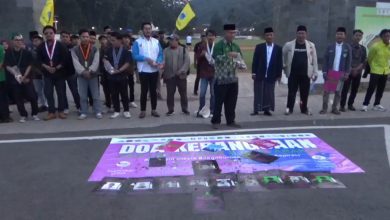 Doa dan Tabur Bunga, Seruan Damai dari Sumedang untuk Indonesia