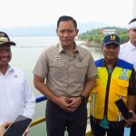 Menko AHY Tinjau Bendungan Jatigede Usai Resmikan Jalan Lingkar Utara Jatigede Sumedang