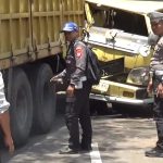Tabrakan Beruntun Libatkan 3 Kendaraan, dan Alat Berat di Sumedang